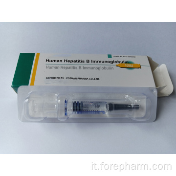 Trattamento di immunoglobulina dell&#39;epatite B Infezione accidentale